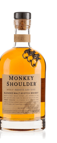 Monkey shoulder triple malt scotch whisky