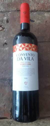 Convento da Vila Tinto 2018, Adega de Borba, Alentejo, Portugal