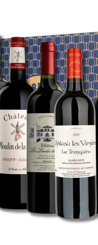 Left Bank Elegance: A Selection of Six Exquisite Bordeaux Wines