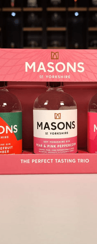 Masons of Yorkshire - Pink Gin Miniatures Gift Set (3x5cl)