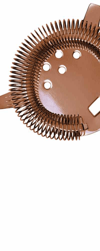 Hawthorne Rose Gold Cocktail Strainer 20cm