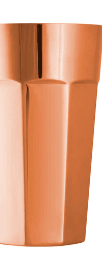 Octagonal Copper Shaker Cup 50cl