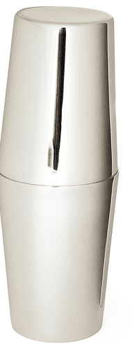 Classico Silver Plated Large Tin-on-Tin Cocktail Shaker 1.5 Pint