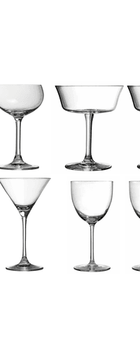 Home Cocktail Glass Stem Set