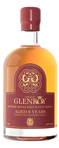 House of Glenroy 8-year-old Speyside Single Malt Scotch Whisky Single Bottle 43% ABV