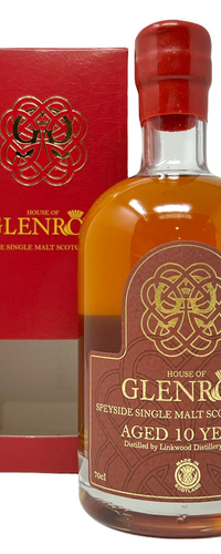 House of Glenroy 10-year-old Speyside Single Malt Scotch Whisky in Decorative Box 43% ABV