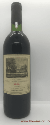 Chateau Duhart Milon Rothschild Vibtage 1980