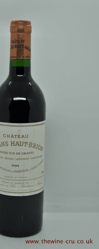Bahans Haut Brion 1986