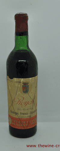 Bodegas Franco Espanolas Royal Tete De Cuvee Vintage 1950