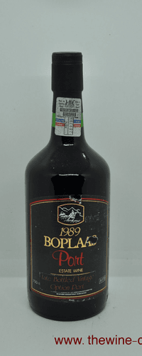 Boplass Port Estate Wine Vintage 1989