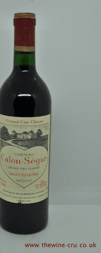Chateau Calon Segur Vintage 1986