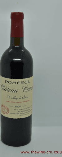 Chateau Certan De May Vintage 2001