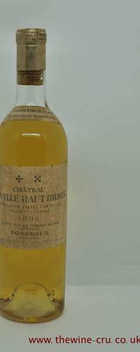 Chateau Laville Haut Brion Blanc Vintage 1965
