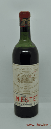Chateau Margaux Vintage 1963