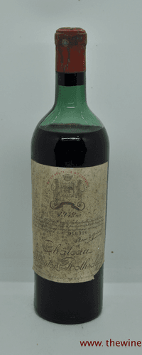 Chateau Mouton Rothschild Vintage 1942