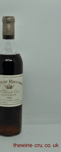 Chateau Rieussec Vintage 1970