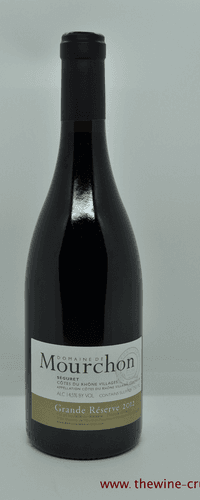 Seguret Cotes Du Rhone Villages Grande Reserve Domaine Mourchon 2012