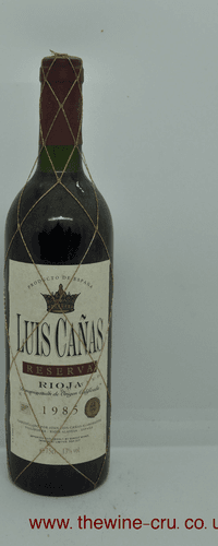 Bodegas Luis Canas Rioja Reserva Vintage 1985
