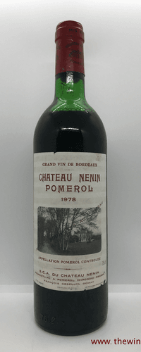 Chateau Nenin 1978