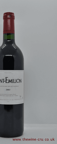 Saint Emilion Society Civile Du Cheval Blanc 2003