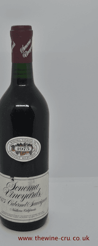 Sonoma Vineyards Cabernet Sauvignon 1975