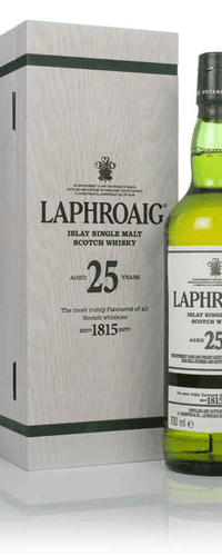 Laphroaig 25 Years Old Islay Single Malt Scotch Whisky 2019 51,4% Vol. 0,7l in Wooden Case