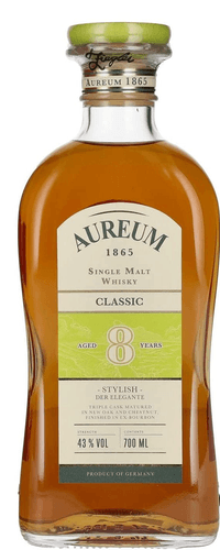 Ziegler Aureum 1865 8 Years Old Single Malt Whisky 43% Vol. 0,7l in Giftbox