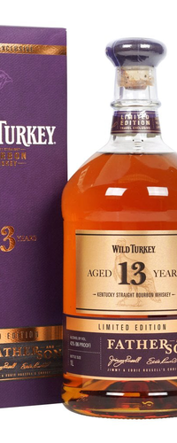 Wild Turkey 13 Years Old Kentucky Straight Bourbon Whiskey FATHER AND SON Limited Edition 43% Vol. 1l in Giftbox