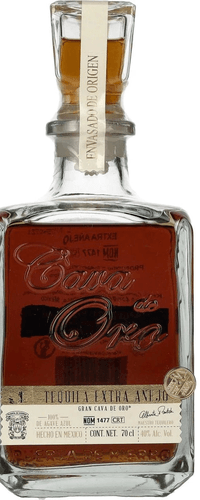 Gran Cava de Oro Tequila EXTRA AÑEJO 100% de Agave Azul 40% Vol. 0,7l