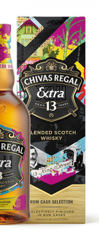 Chivas Regal EXTRA 13 Years Old RUM CASKS Finish 40% Vol. 1l in Giftbox
