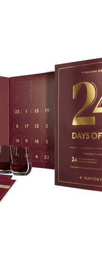 1423 S.B.S 24 DAYS OF RUM The Original Rum Box Advent Calendar 42,9% Vol. 24x0,02l in Giftbox with 2 Nosing glasses