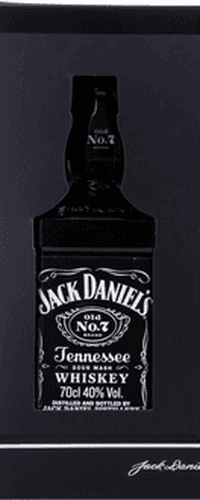 Jack Daniel's Tennessee Whiskey 40% Vol. 0,7l in Giftbox with Rocking glasses