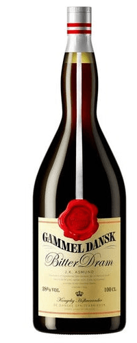 Gammel Dansk Bitter Dram 38% Vol. 1l
