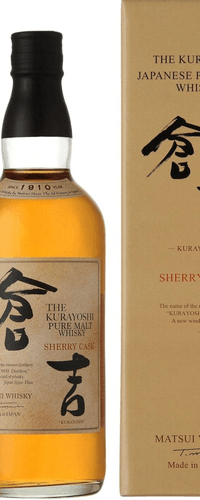 Matsui Whisky THE KURAYOSHI Pure Malt Whisky SHERRY CASK 43% Vol. 0,7l in Giftbox