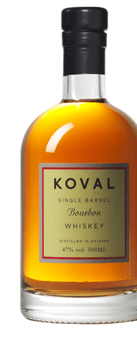 Koval BOURBON Single Barrel Whiskey 47% Vol. 0,5l