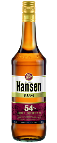 Hansen Rum Echter Übersee Rum 54% Vol. 0,7l