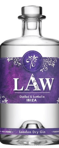 Law IBIZA London Dry Gin 44% Vol. 0,7l