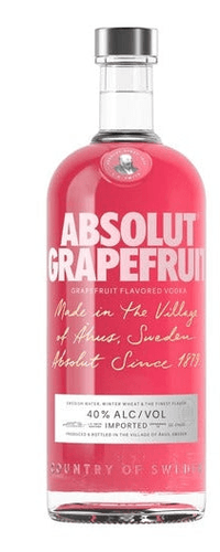 Absolut GRAPEFRUIT Flavored Vodka 40% Vol. 1l