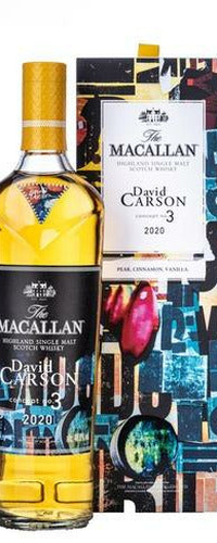 2020 The Macallan Concept Number 3 'David Carson' Single Malt Scotch Whisky 40% Vol. 0,7l in Giftbox