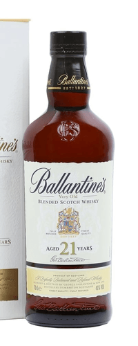 Ballantine's 21 Years Old VERY OLD Blended Scotch Whisky 40% Vol. 0,7l in Giftbox