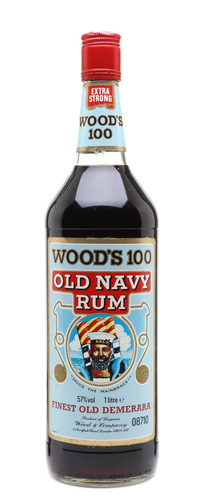 WOOD'S 100 Old Navy Rum 57% Vol. 1l