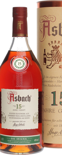 Asbach Spezialbrand 15 Jahre gereift 40% Vol. 0,7l in Giftbox