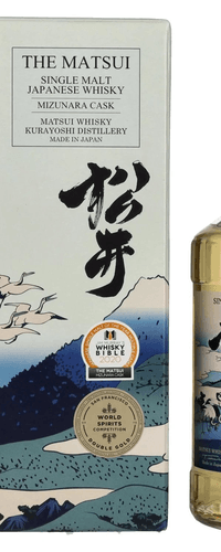 Matsui Whisky THE MATSUI Single Malt Japanese Whisky MIZUNARA CASK 48% Vol. 0,7l in Giftbox