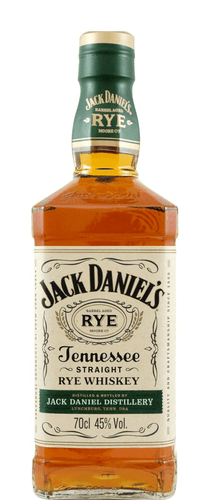 Jack Daniel's Tennessee RYE Straight Rye Whiskey 45% Vol. 0,7l