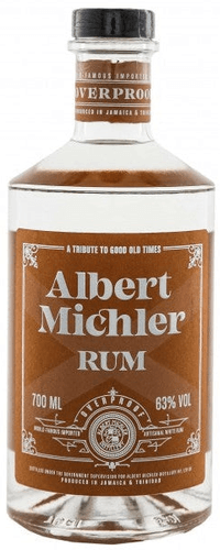 Michlers Rum Overproof Artisanal White Rum 63% Vol. 0,7l