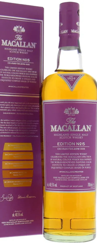 The Macallan EDITION N° 5 Highland Single Malt 48,5% Vol. 0,7l in Giftbox