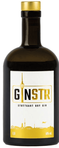 GINSTR Stuttgart Dry Gin 44% Vol. 0,5l