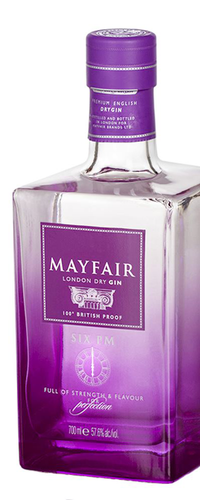 Mayfair London Dry Gin SIX PM Edition 57,6% Vol. 0,7l