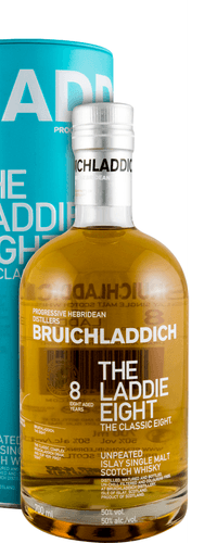 Bruichladdich THE LADDIE EIGHT 8 Years Old Unpeated Islay Single Malt 50% Vol. 0,7l in Tinbox