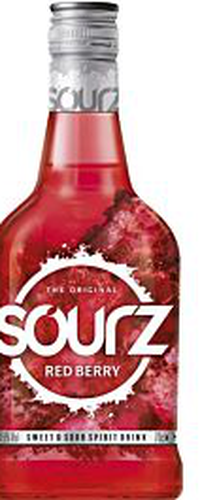 Sourz RED BERRY Spirit Drink 15% Vol. 0,7l